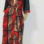 Red & Black Kimono